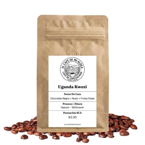 Paquete de cafe Uganda Kwezi