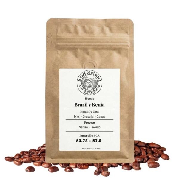 Blend de cafe Brasil y Kenia