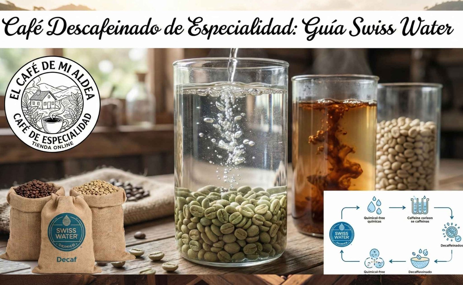 Café Descafeinado de Especialidad: Guía Swiss Water