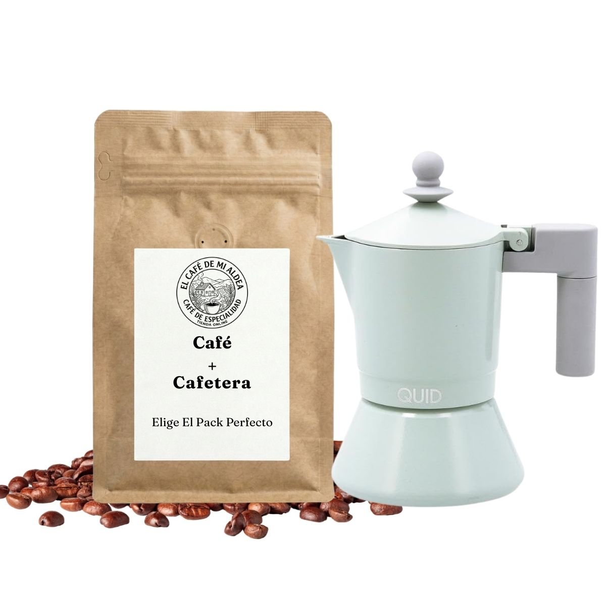 Cafetera + Café